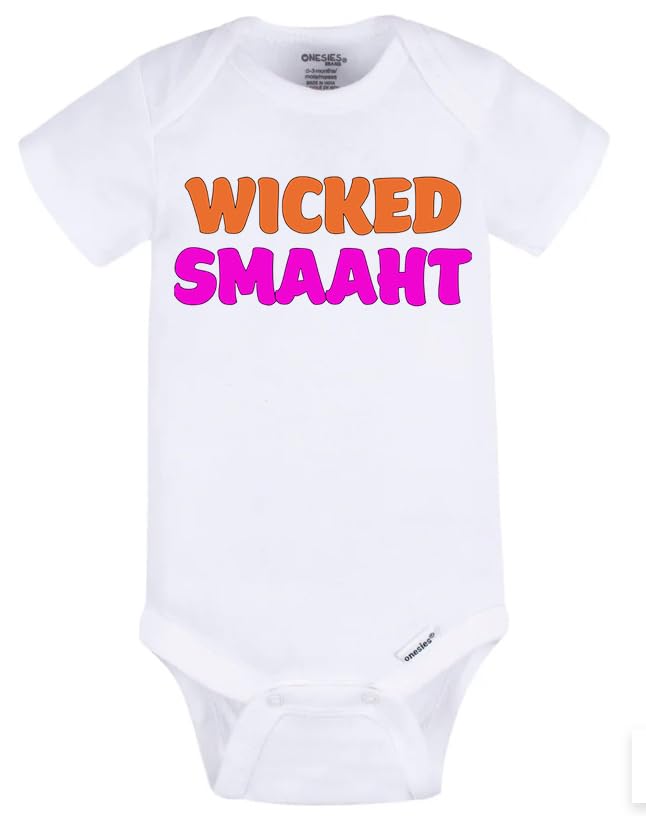 Wicked Smaaht Baby bodysuit