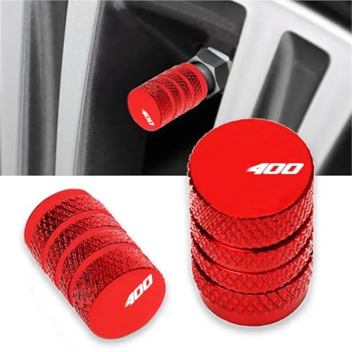 Tapas para vástago de válvula de aluminio mecanizado para ruedas de moto CB400 2