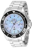 Invicta Ocean Voyage 49643 - Orologio da uomo, impermeabile, analogico, movimento al quarzo, in acciaio inox con quadrante in madreperla, 48 mm