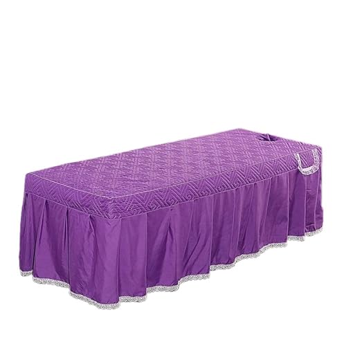 Colcha de belleza con falda de cama de masaje individual en color 5 y medida de 60x180cm