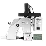 Hanchen Máquina de Coser Bolsas Portátil Máquina de Embalaje Industrial para Cerrar Bolsas Tejida/Saco/Bolsas de Algodón