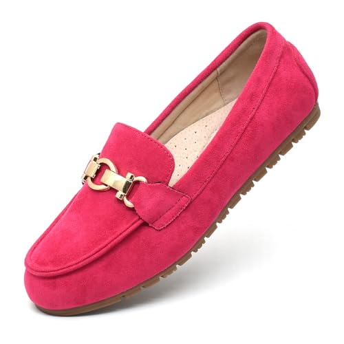 Image of Cvistpieo Loafers for Women Business Casual Shoes Comfortable & Lightweight Penny Loafers Slip On Work Flats