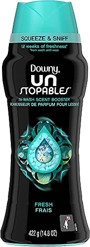 Image of Downy Unstopables in-Wash Scent Booster Beads, Fresh, 14.8 Ounce (Pack of 2)