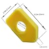 Cyleto 698369 Air Filter For Briggs & Stratton Lawn Mower 698369 4216 5088 5099 MTD 490-200-0011(2PCS)