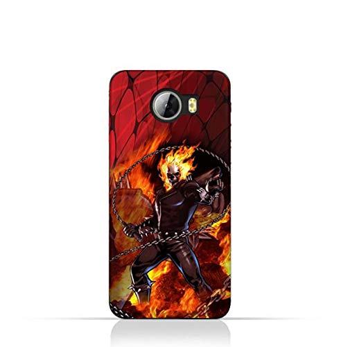 Huawei Y5 ii TPU Silicone Protective Case with Ghost Rider Design