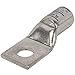 Ilsco SureCrimp Copper Compression Lugs, Standard Barrel, 1-Hole, w/Sight Hole, Wire Size: 400 kcmil / 300kcmil Flex, Bolt/Stud Size: 1/2, 6pk