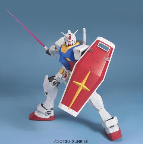 Electronic Arts Bandai Hobby - RX-78-2 GUNDAM 1/48, Bandai Mega Size Black by BANDAI SPIRITS - Image 3