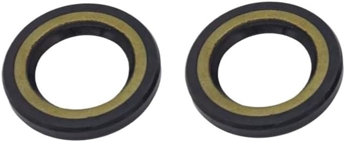2 Pcs Propeller Shaft Oil Seal Compatible with Outboard DF40 DF50 DF60 DT35 DT40 DT55 DT65 09289-22007 09289-22006