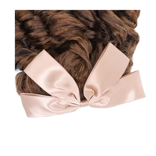 Kavsni Regency Ringlet Ponytail Hairpiece With Bow Spiral Curl Synthetic Half Wig Historical Colonial Lady Costume Wig thumb #1