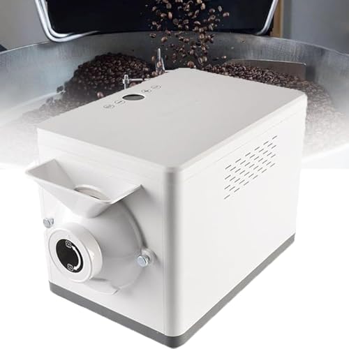 Image of Automatic Coffee Bean Roaster, Non-Stick Electric Nut Peanut Cashew Chestnuts Roasting Machine, Adjustable Timing & Temperature,Uniform Heating