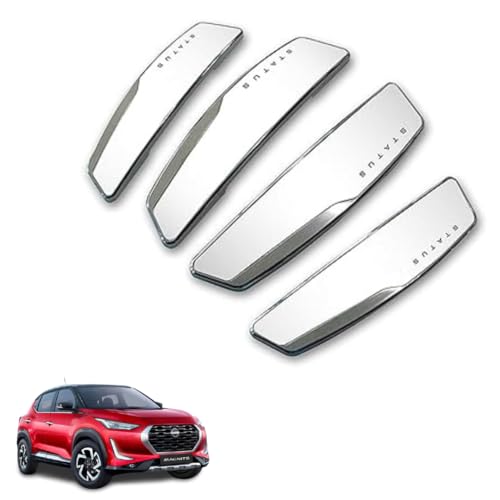 Image of Autokaar Status Car Door Edge Guard Scratch Protector White Universal for Nissan Magnite /Kicks /Terrano /Sunny /Micra