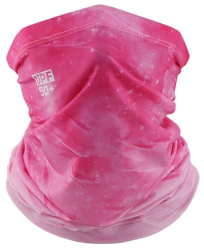 BOTING DOLA 3D Printed Cooling Neck Gaiter for Men Women UPF 50+ UV Protection Bandana Outdoor Fishing Hiking Daily Use Pink