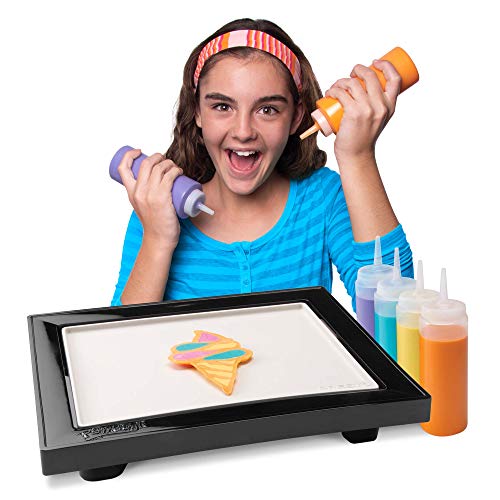 Presto 07080 Pangogh Pancake Art Griddle With Batter Bottles And Templates #TOP1