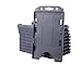 Rocclo 2-Sided Open Faced Rigid ID Card Holder Pack of 10 (Black)
