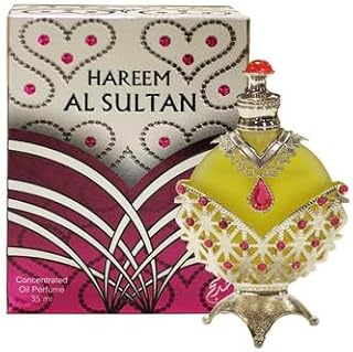 Generic Hare-em Al Sultan Silver Concentrated Perfume Oil For Women With Notes Of Floral, Fruity, Sandalwood, Amber, Musk - 35 Ml
