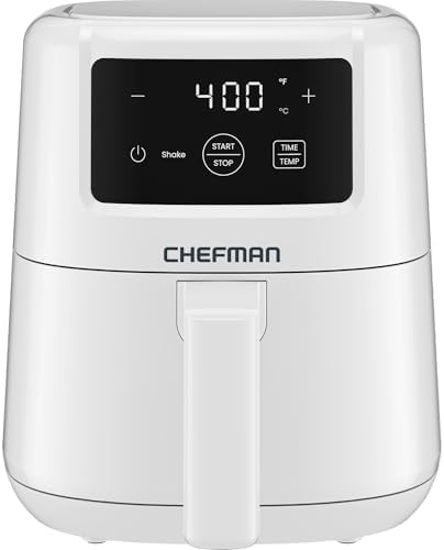 CHEFMAN 2 Qt Mini Air Fryer – Digital Space-Saving Compact Air Fr...