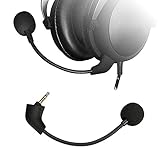 Micrófono de repuesto para los auriculares de juego Kingston HyperX Cloud II/Cloud Core de ordenador.