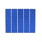 Juego de almohadillas de tracción EVA para tabla de surf Skimboard, adecuado para tablas de wakeboards y tablas de remo (Azul 4)