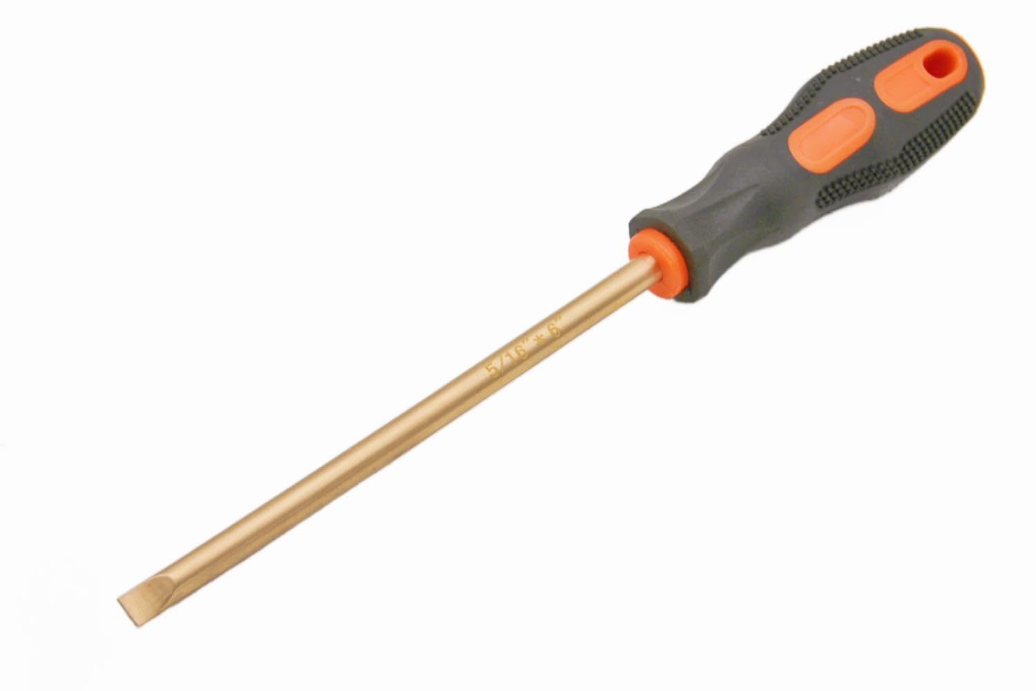 TMAX Non-Sparking 5/16 Inch (8mm) Flat Screwdriver flat head