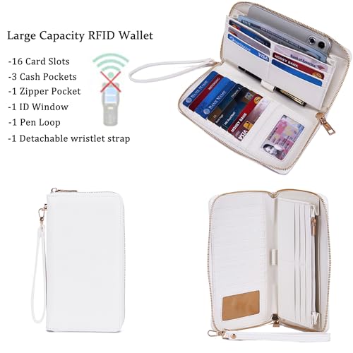 Image of Women Large Crossbody Bags Ladies Satchel Shoulder Handbags Purse and Wallet Set for Women Totes Hobo Purses