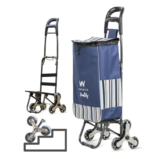 Foldable Utility Shopping Cart with Wheels