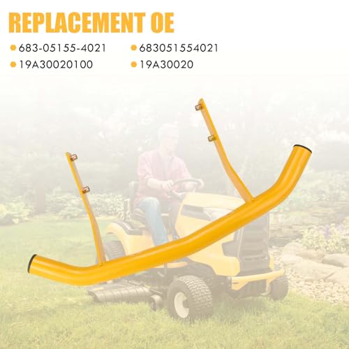 FEXON Heavy-Duty Front Bumper Guard Kit Compatible with Cub Cadet GT XT1 XT2 50 GX54 ST54 LX54 LX50 Replaces 19A30020100 683-05155-4021 - Thumbnail 3