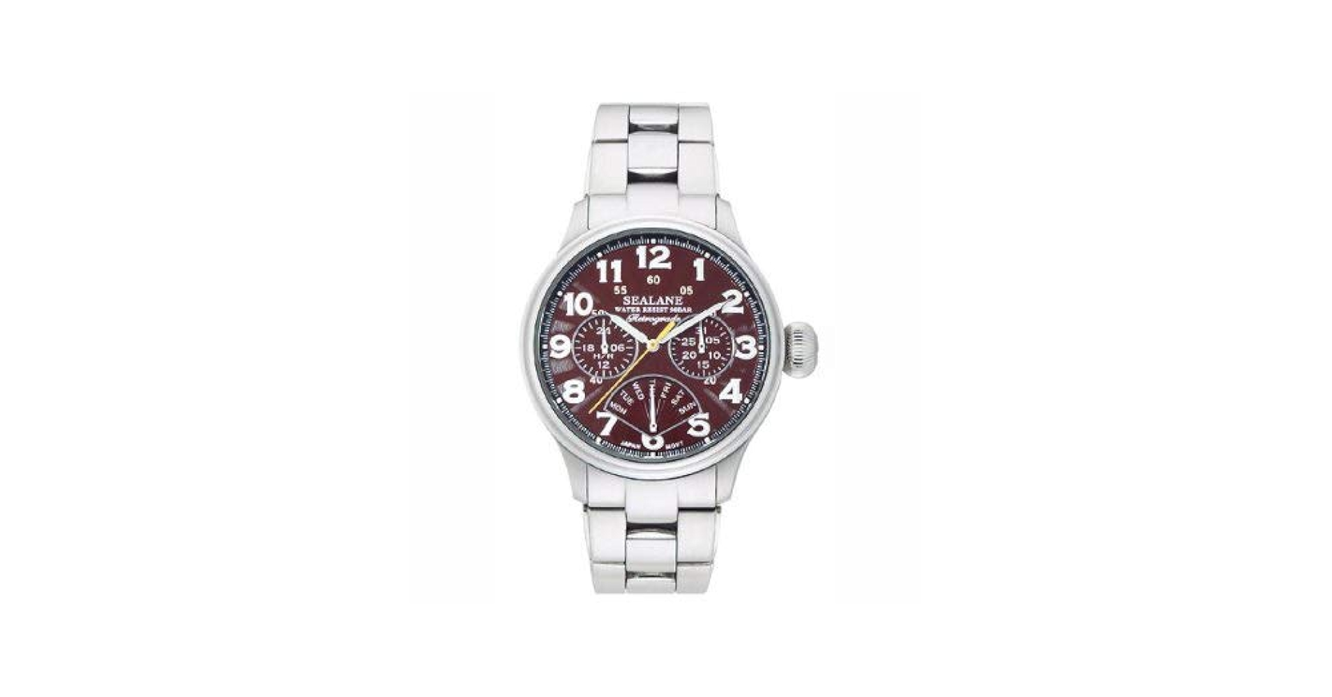 Johnny's - horohoro SEALANE watch design watch 20 BAR retrograde metal N