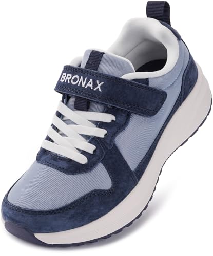 BRONAX Little/Big Kids Retro Athletic Sneakers | Casual Tennis Shoes for Boys/Girls