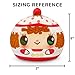 TeeTurtle Strawberry Shortcake Scented Reversible Plush - Strawberry Shortcake and Custard - Cute Kawaii 6