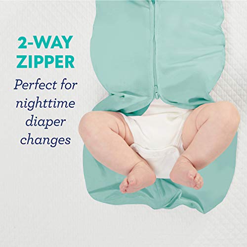 Swaddleme By Ingenuity Pod - 2-Pack, Size Newborn, For Ages 0-2 Months, 5-12 Pounds, Up To 26 Inches Long, No-Wrap Zip-Up Baby Swaddle #TOP5