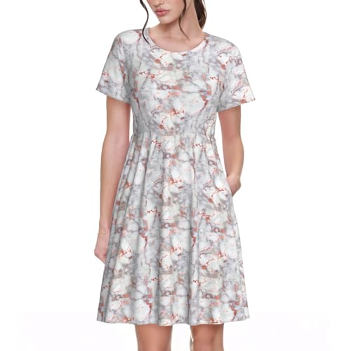 Robe d'été décontractée fluide pour sublimer votre silhouette