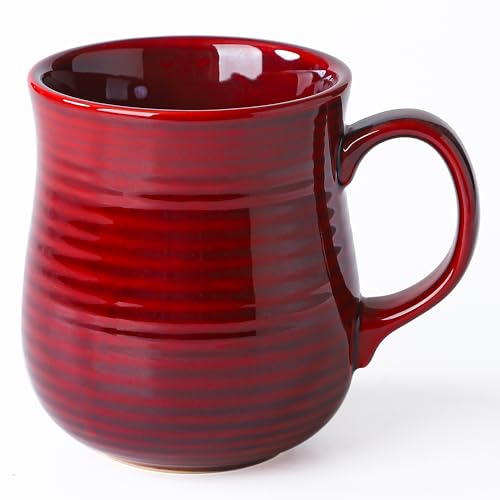 Taza de café grande de cerámica 21oz miniatura 1