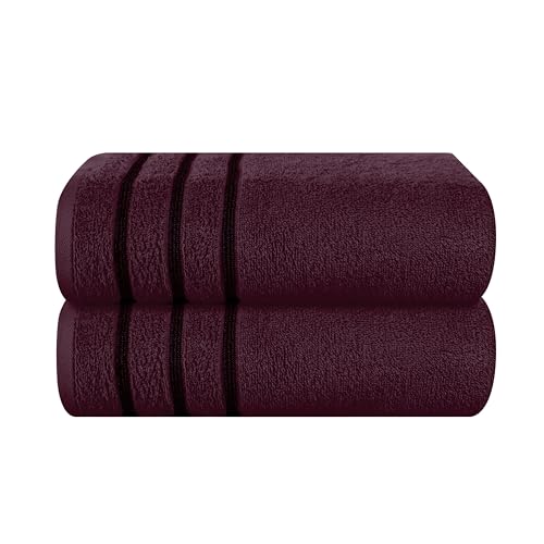 MyOwn Cotton 2 Pack Oversized Bath Towel Set 28x55 inches, Large Bath...