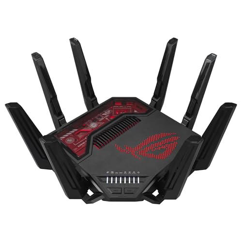 Router de alta gama ASUS ROG GT-BE19000 WiFi 7 con dos puertos de 10 Gbps