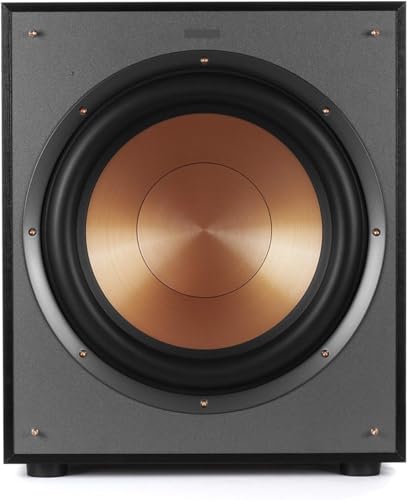 Klipsch R-120SW 200 Watt Subwoofer and 3 Year Amber Protection Plan (2018)