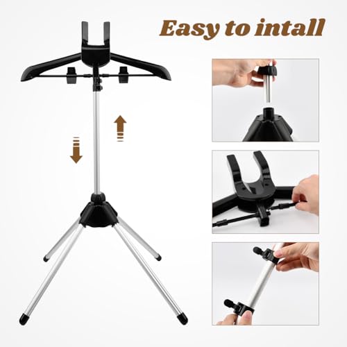 Cramelith Garment Steamer Hanger Stand & Ironing Gloves Set – Adjustable Steamer Stand for Clothes Hanger, Portable Handheld Steamer Rack, Steam Ironing Accessories for Clothes‌ - Thumbnail 6