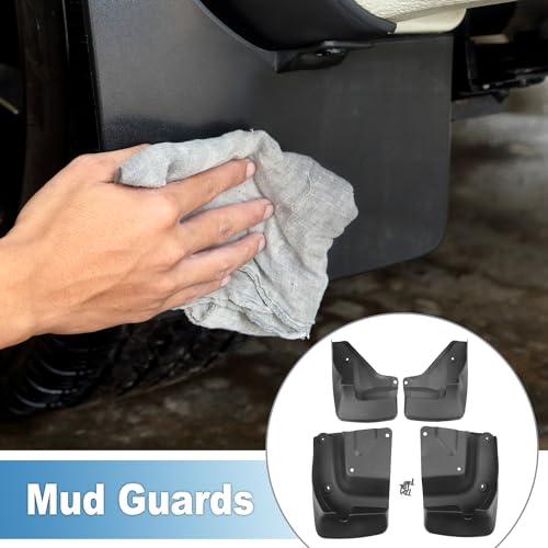 Image of Mud Flap Splash Guard with Mount Accessories Front & Rear Side Mud Guard for Toyota HIACE 2012-2018 (Set of 4)