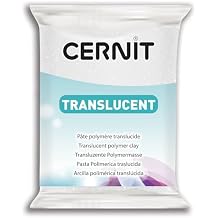 CERNIT Transparant Clay 56g, Amber, 7 x 5.5 x 1.5 cm