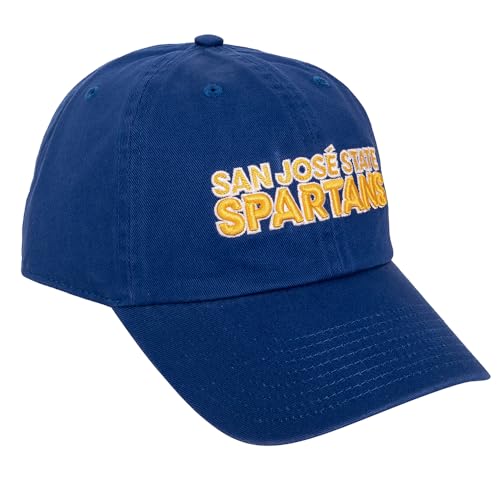 Gorra bordada ajustable color azul estilo B miniatura 1