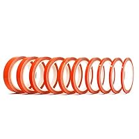 Finest Folia 10m Zierstreifen Auto Pastellorange Glanz selbstklebend 15mm – Ansicht 3