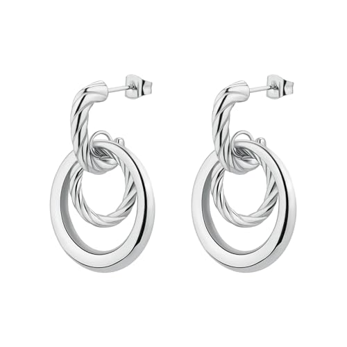 Boucles d'oreilles Brosway Amy créoles hypoallergéniques pour peau sensible