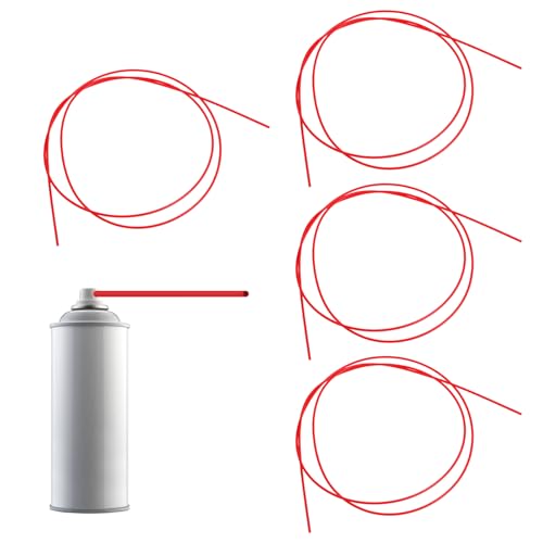 4 Pack Spray Can Nozzle Straws 51 Inch