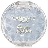 CANMAKE - Munyutto Highlighter - Packed Powder Compact - 0.13oz (3.8g) (04 Blue Topaz)