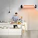 Sawera Radiador infrarrojo de Carbono Calefactor eléctrica por Infrarrojos para Exteriores -...