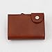 c-secure Card Case Holder XL Mini Wallet (VT) Brown