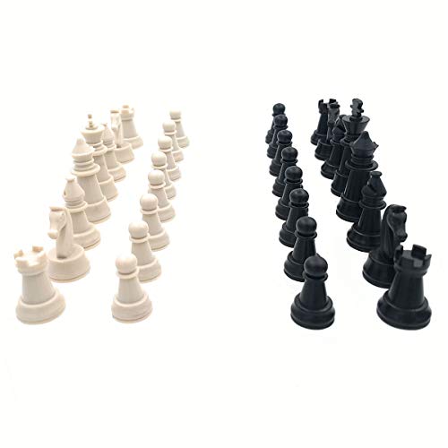 Chess Pieces for iCore Chess Set only, Queen Rook Bishop Knight Pawn for iCore Chess Set Only