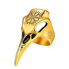 5. Raven Skull-Gold
