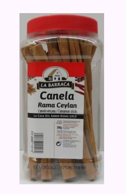 Canela Rama Ceylan, Ceylon Zimtstangen, 200g Dose, 3er Pack