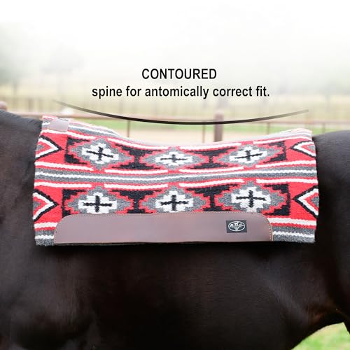Image of Professional's Choice Fuse Saddle Pad | Navajo Top with Steam-Pressed Bottom