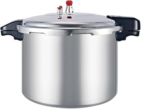 Large Capacity Pressure Cooker Thickened Explosion-proof Stress Pot,Multi-function Large Pot Induction Cooker, Gas Stove Suitable for Hotels,Restaurants Size 23L